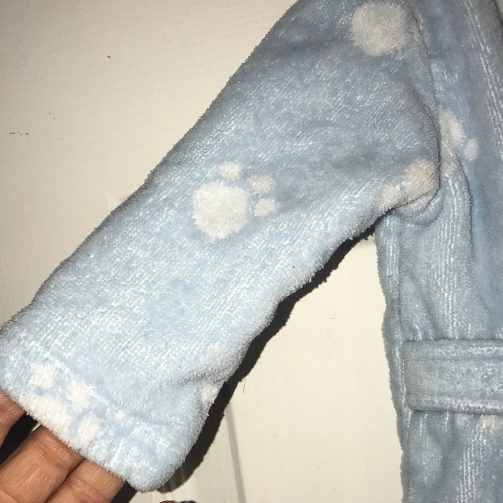 NWT Boy’s Carter's Paw Print Terry Robe